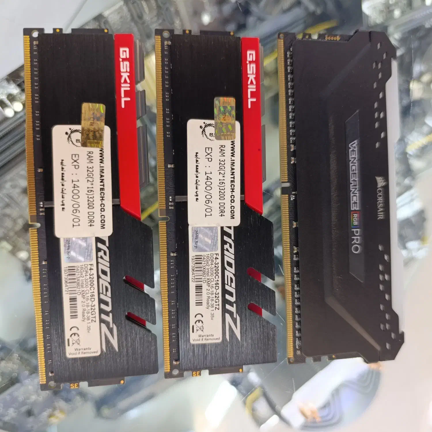 رم ۳۲ گیگ 3200 و 3600|قطعات و لوازم جانبی رایانه|مشهد, شهرک بهارستان|دیوار