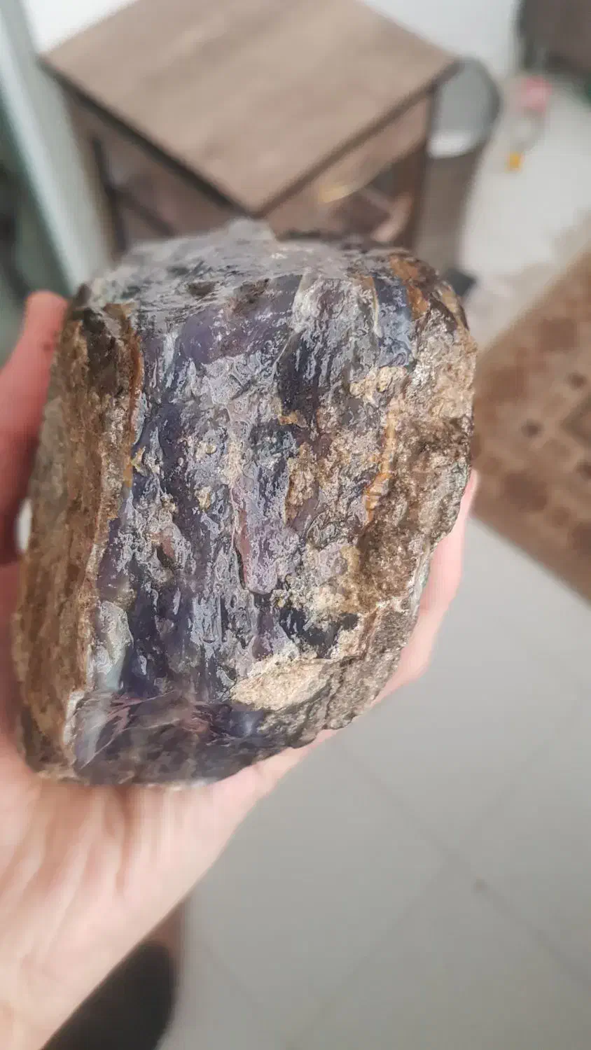 راف سنگ عقیق بنفش و ژئود سلیمانی|جواهرات|مشهد, مصلی (کارمندان اول)|دیوار