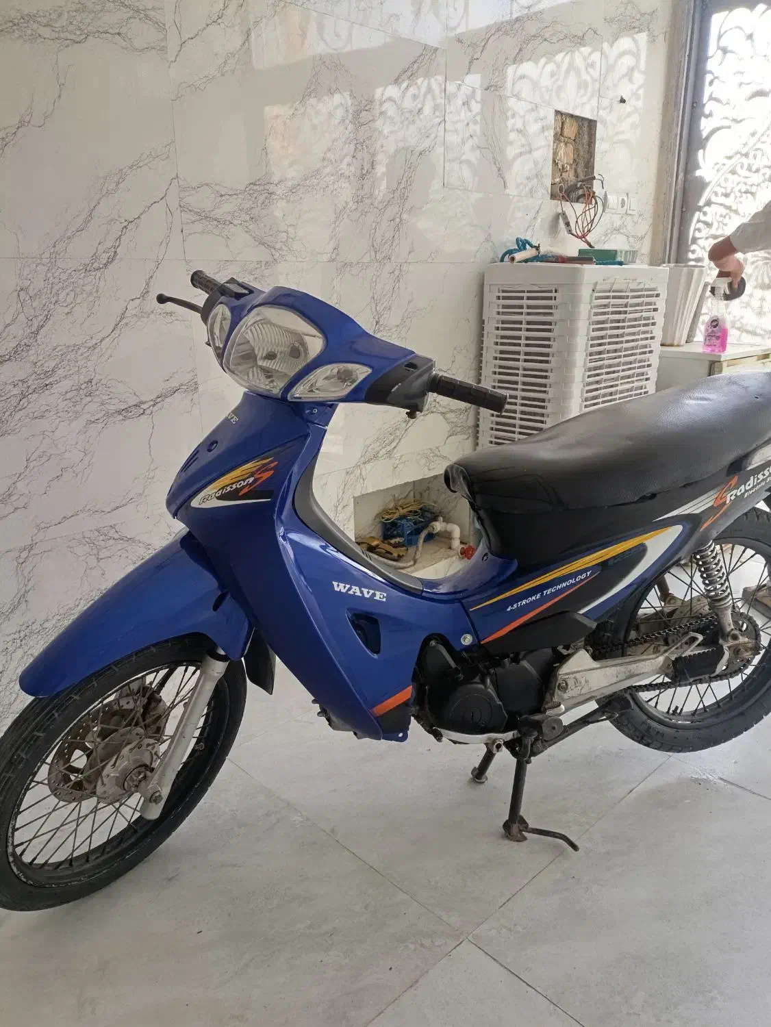 موتور ویو مزایده|موتورسیکلت|رباطکریم, الارد|دیوار