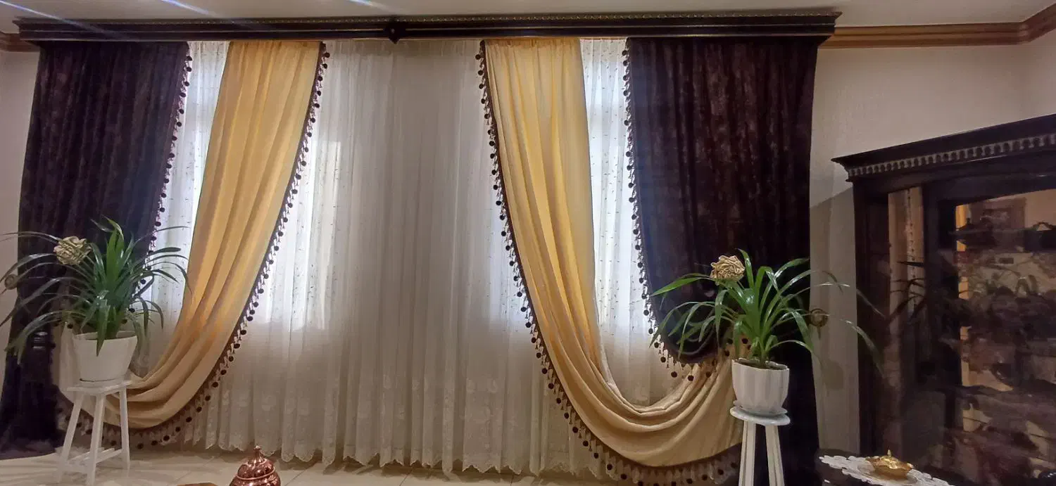 پرده|پرده، رانر، رومیزی|هشتگرد, شهرک بعثت|دیوار