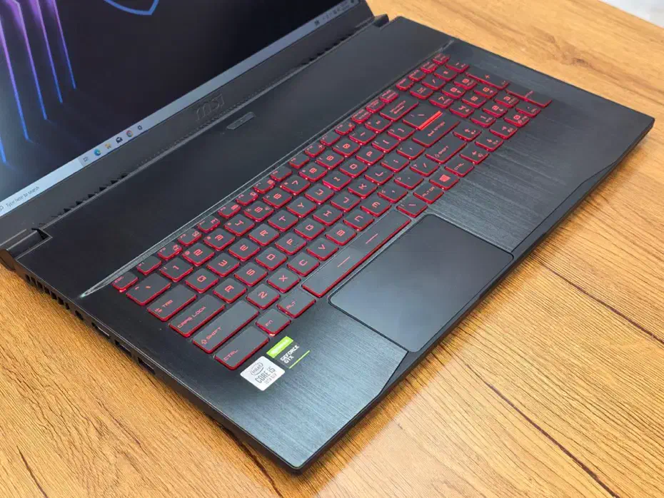 لپ تاپ msi با پردازنده i5 گرافیک 1650ti لاکاغذی|رایانه همراه|مشهد, ارشاد|دیوار