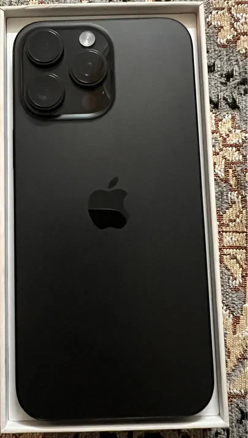 آیفون 16پرومکس حافظه 256گیگابایت ZAرنگ مشکی|موبایل|تهران, خانی آباد نو جنوبی|دیوار