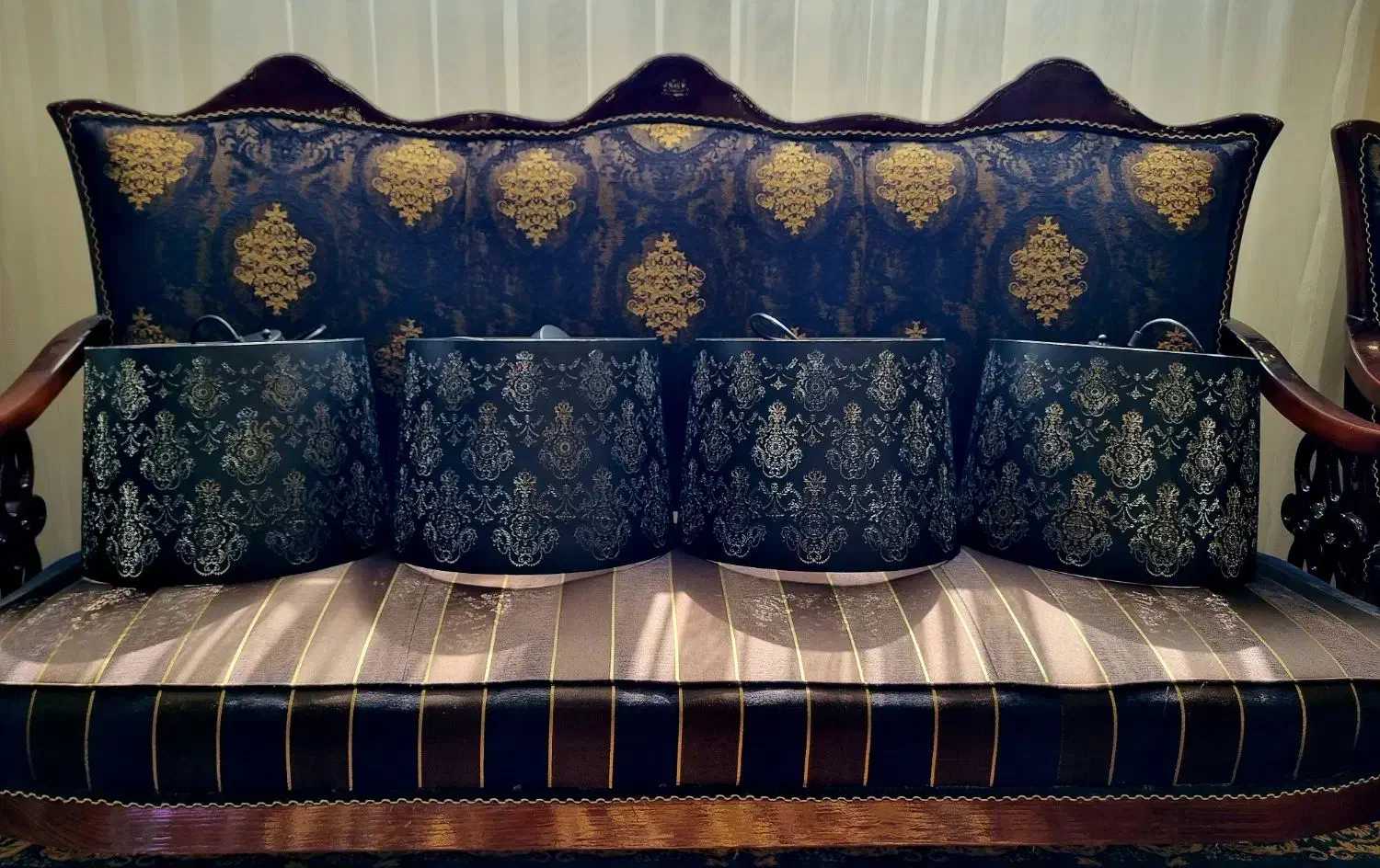 لوستر|لوستر و چراغ آویز|کیش, |دیوار