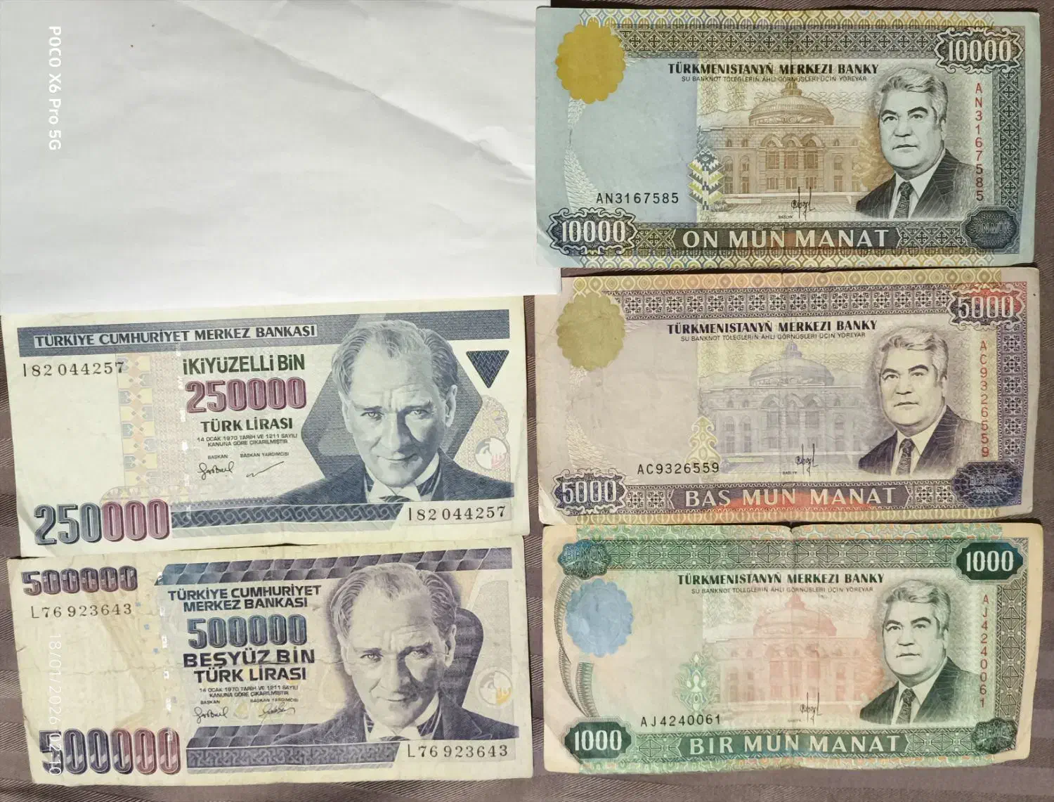 اسکناس کلکسیونی|کلکسیون سکه، تمبر، اسکناس|اصفهان, کوی شهید کشوری|دیوار