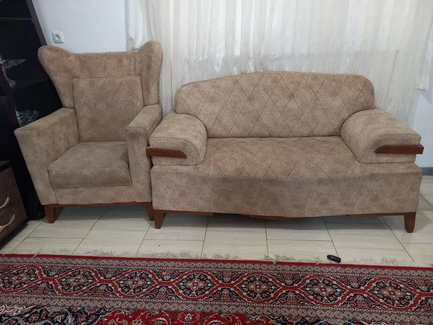 مبل 7 نفره|مبلمان خانگی و میز عسلی|ساری, |دیوار