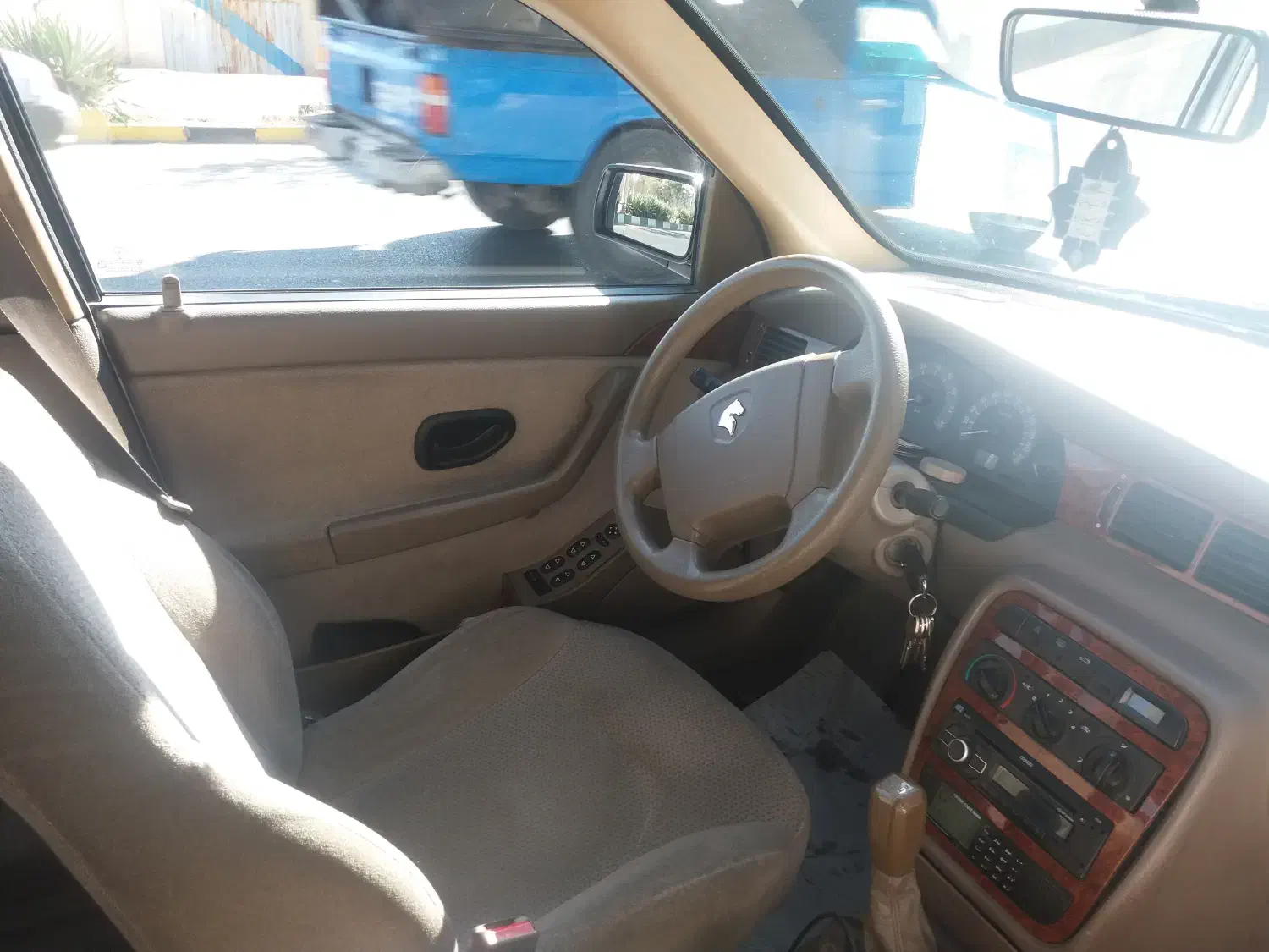 سمند ای اف سون مدل ۹۷ یگانه بی رنگ و سالم|خودرو سواری و وانت|قم, زنبیل آباد|دیوار