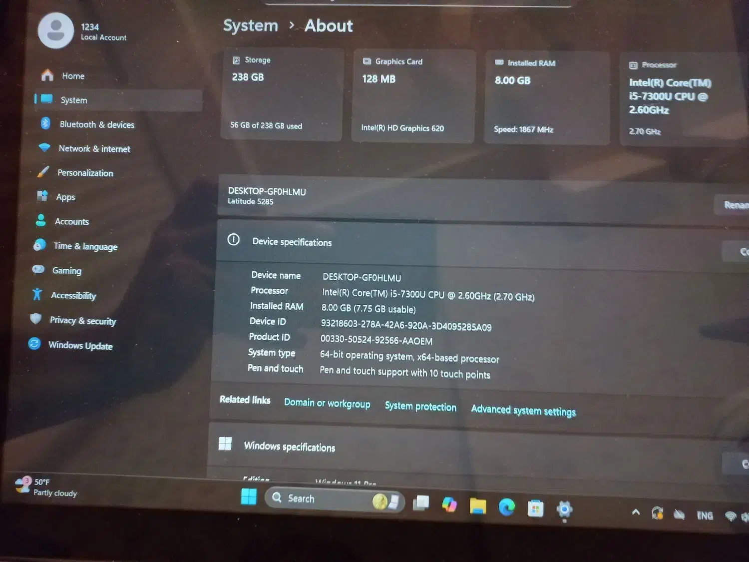 لپ تاپ Dell latitude5285|رایانه همراه|مشهد, شاهد (شهرک غرب)|دیوار
