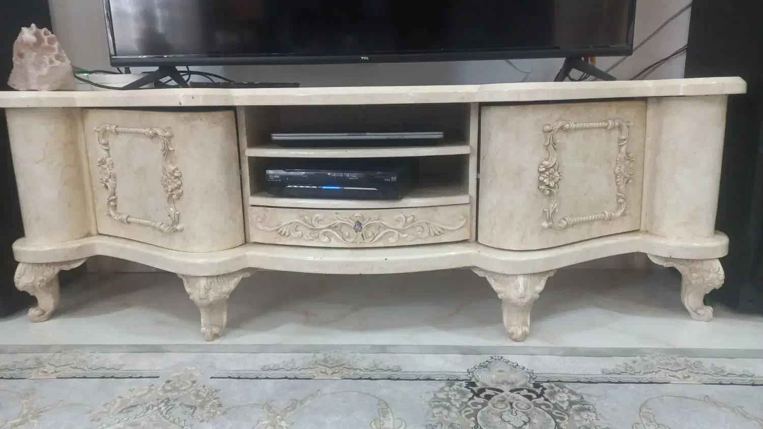 میزتلوزیون چوبی بزرگ|میز تلویزیون|شریف‌آباد, |دیوار