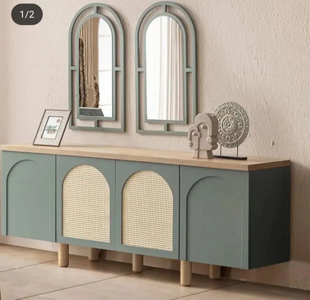 ساخت آینه کنسول و میز tv|بوفه، ویترین، کنسول|فردوسیه, |دیوار