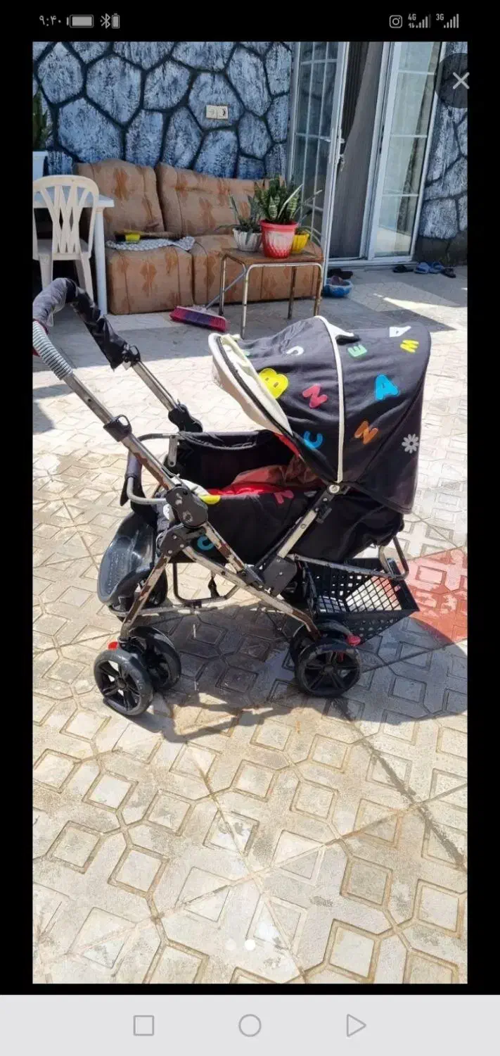 کالسکه بچه درحد نو|کالسکه و لوازم جانبی|سبزوار, قاضی زاد|دیوار