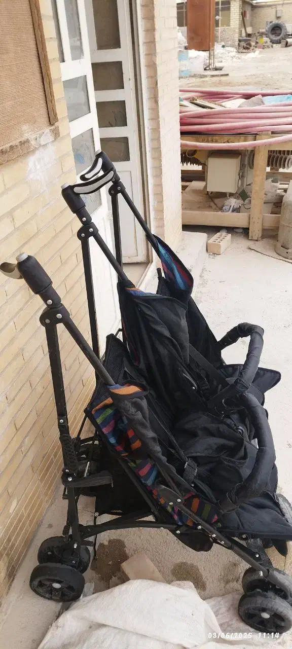 کالسکه دوقلو دلیجان|کالسکه و لوازم جانبی|یزد, |دیوار