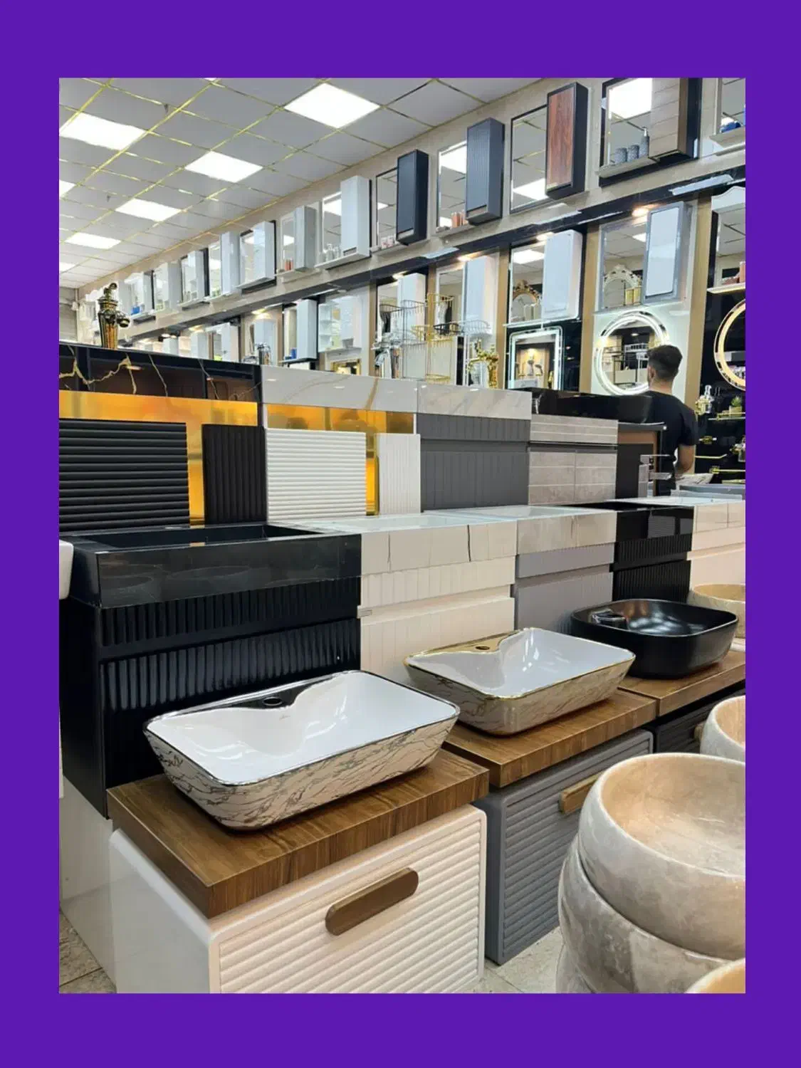 روشویی کابینتی TORENTO مدل Upvc|لوازم سرویس بهداشتی|تهران, یافت آباد جنوبی|دیوار