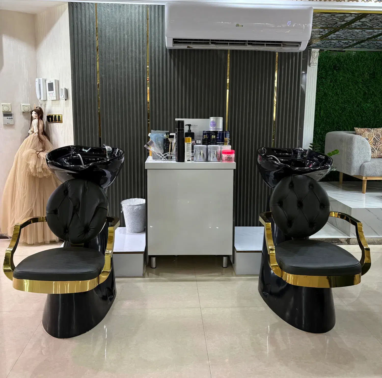 صندلی سرشور سالن زیبایی|آرایشگاه و سالنهای زیبایی|قم, سالاریه|دیوار