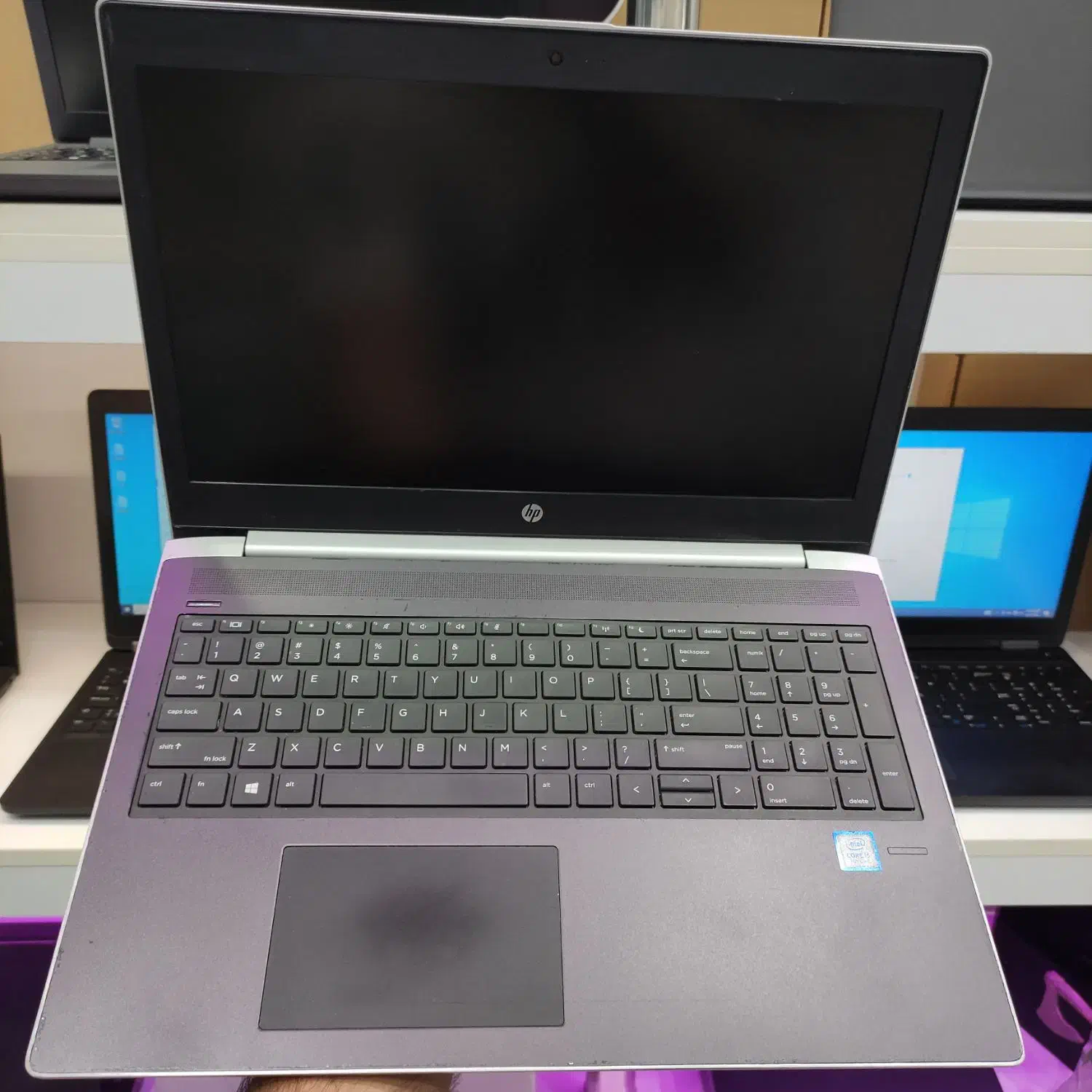 لپ تاپ اچ پی حسابداری ترید laptop HP i5 نسل 8|رایانه همراه|قرچک, پویینک|دیوار