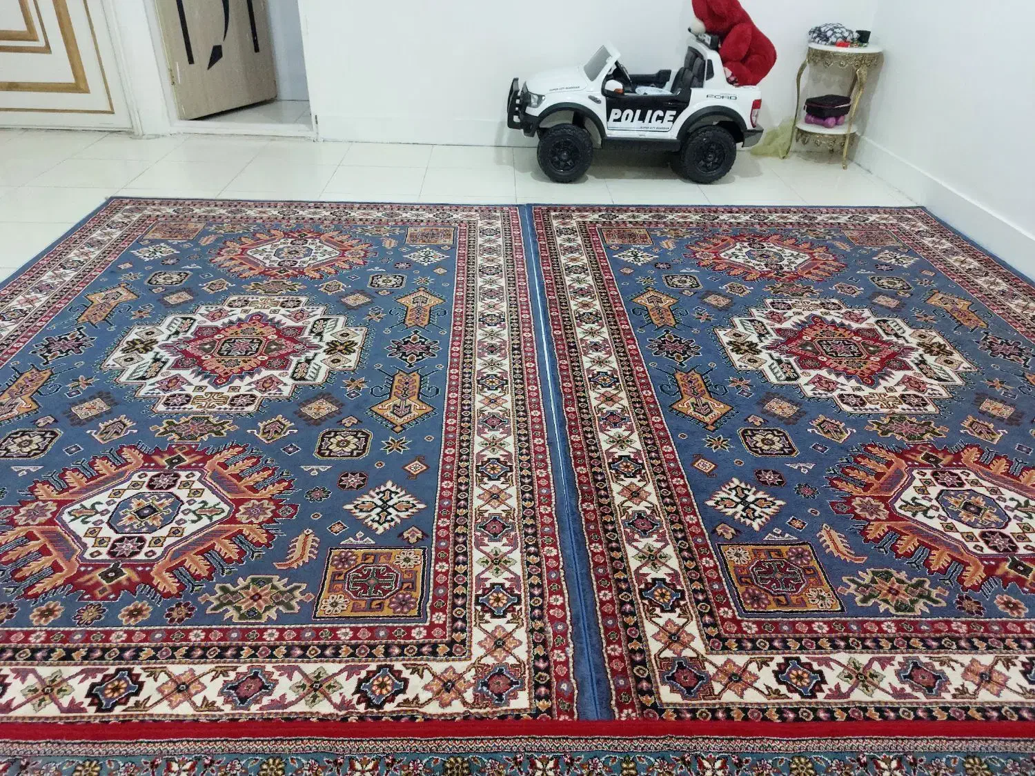 گلیم فرش۶متری ساوین|گلیم، جاجیم، گبه|خرم‌آباد, |دیوار