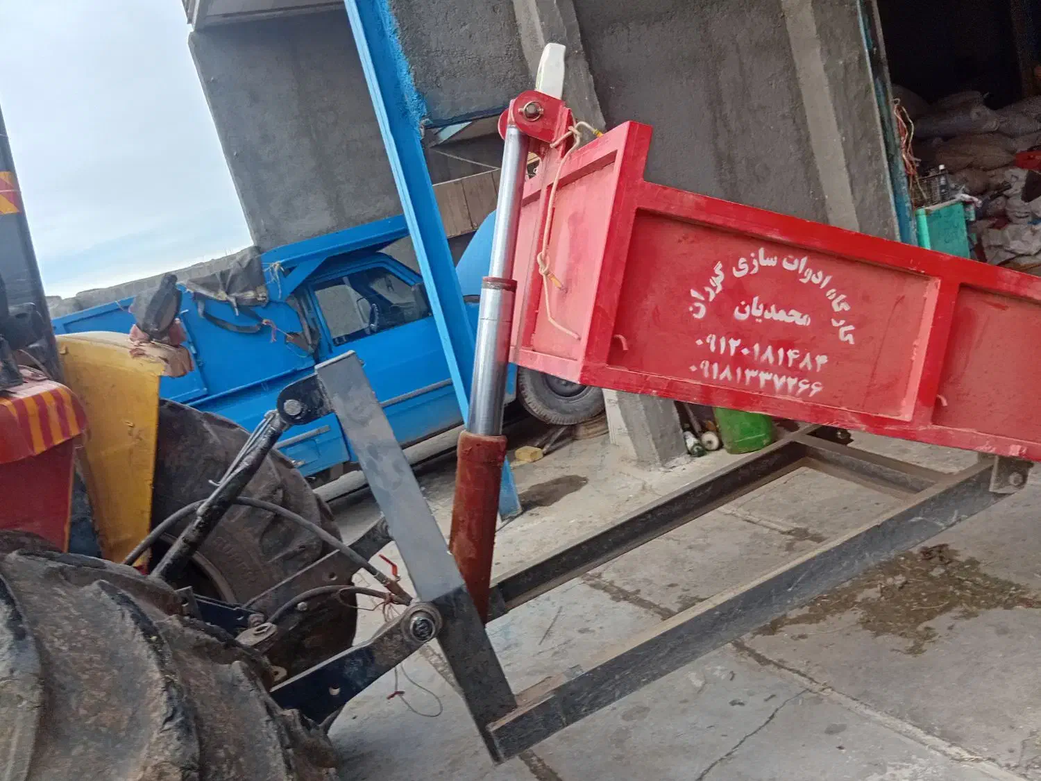 تیلر بی چرخ|خودرو سنگین|کرمانشاه, |دیوار