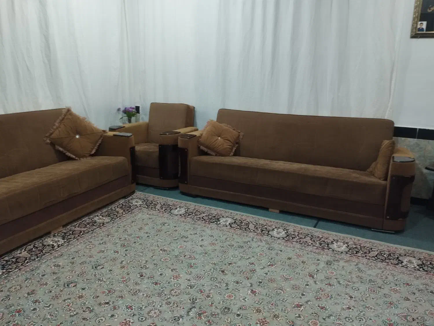 مبل‌هشت‌نفره|مبلمان خانگی و میز عسلی|مریوان, |دیوار