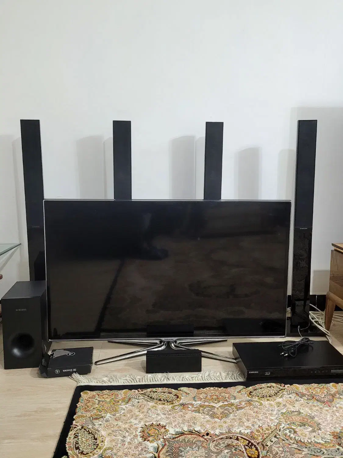 تلویزیون سامسونگ ۴۶ اینچ LED|تلویزیون و پروژکتور|مهاباد (آذربایجان غربی), |دیوار