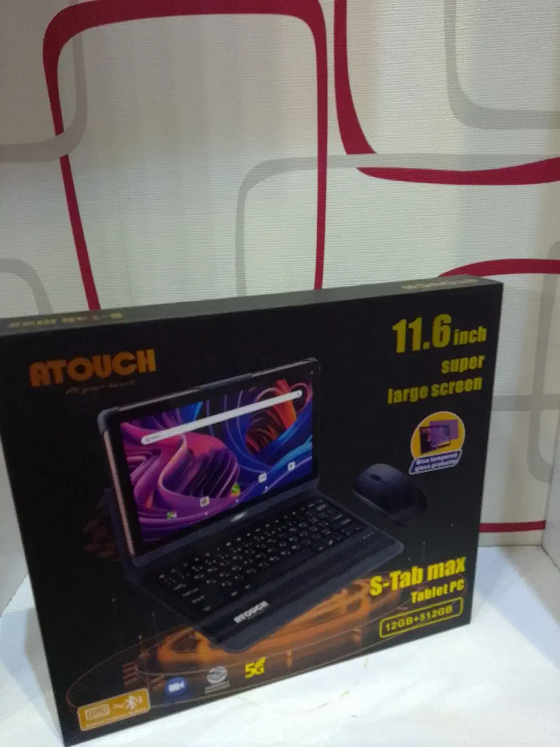 تبلت Atouch tab max آکبند 12اینچ 512گیگ|تبلت|تهران, صادقیه|دیوار
