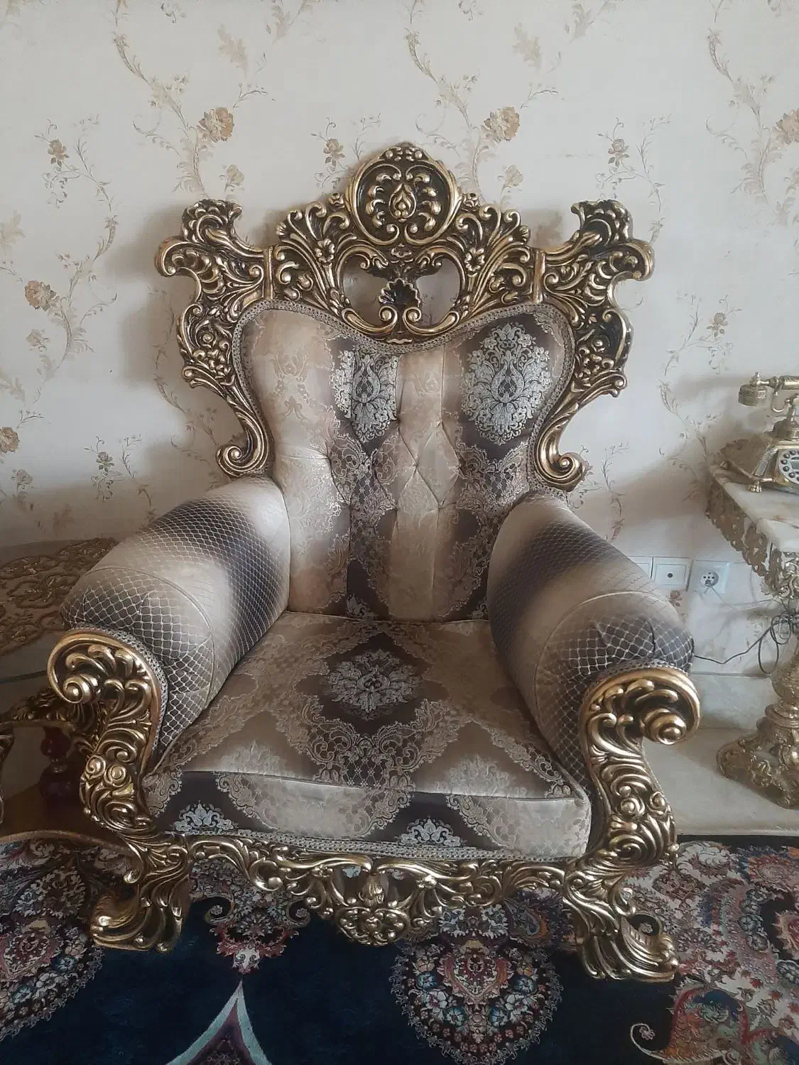 مبلمان ۹ نفره|مبلمان خانگی و میز عسلی|اراک, |دیوار