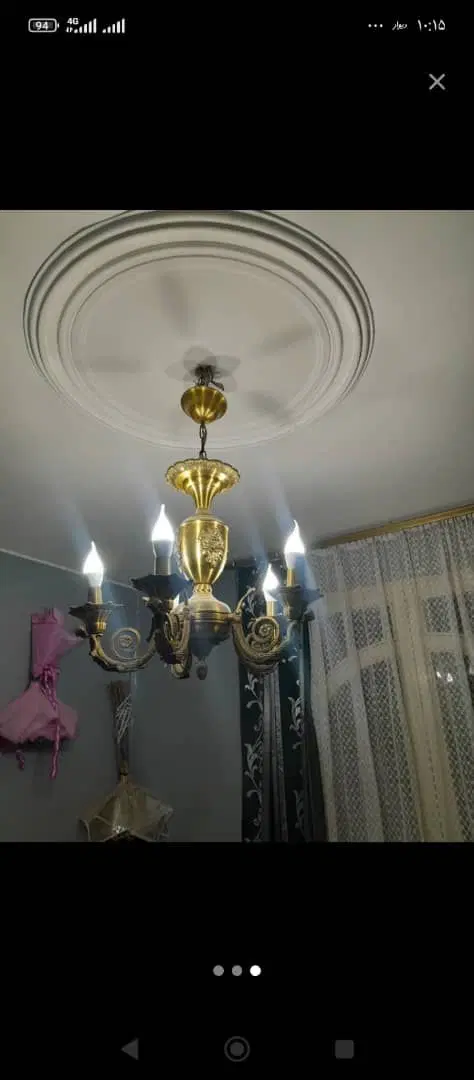 خریدار و فروشنده لوستر ابکاری و اب طلا|لوستر و چراغ آویز|تهران, سعادتآباد|دیوار