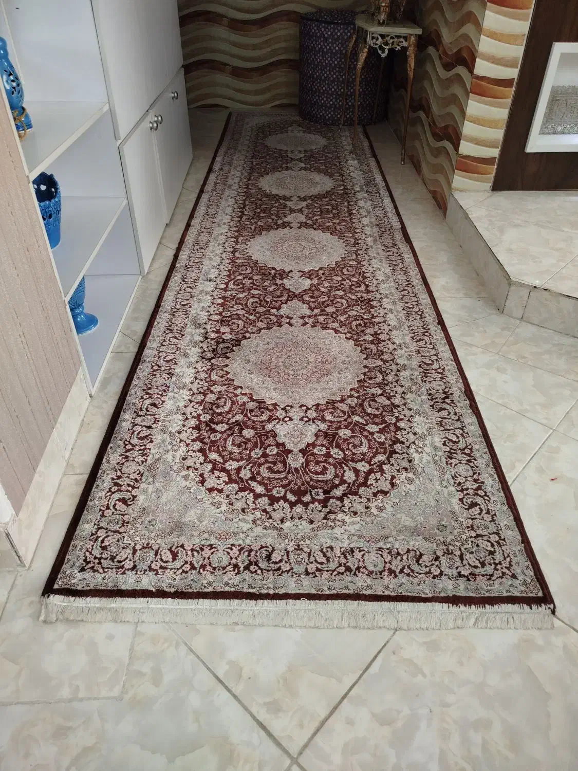 فرش کناره ی فرحی نو ، نو|فرش|سمنان, |دیوار