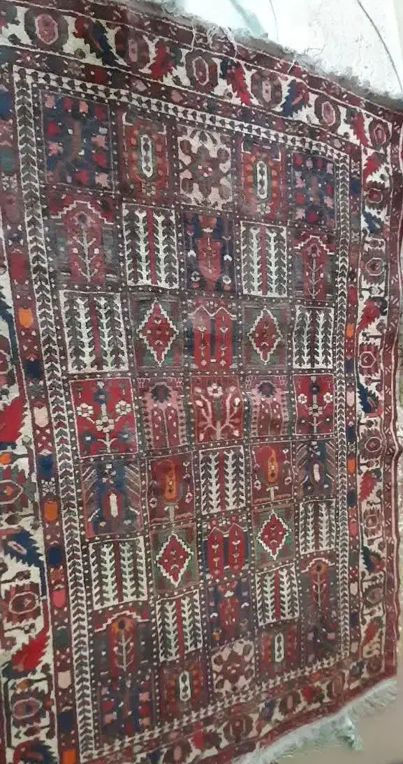 فرش قدیمی بافت بالای۷۰سال|فرش|اصفهان, برلیان|دیوار
