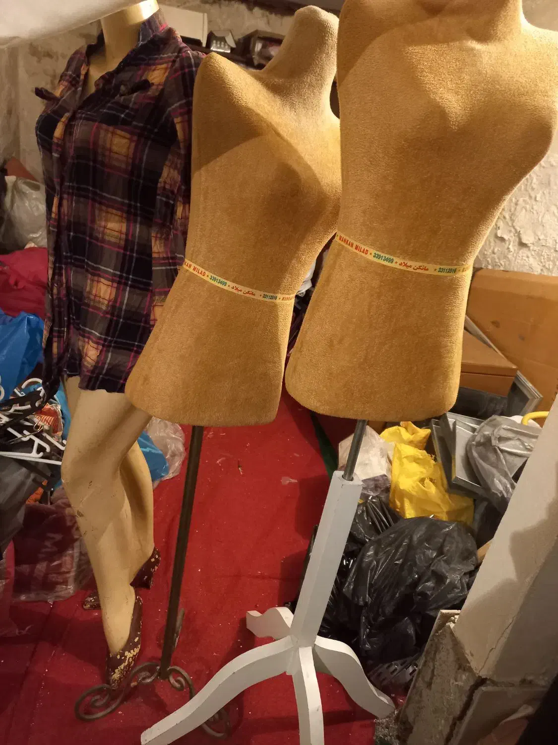 تعدادی مانکن مزونی و ساده|لوازم خیاطی و بافتنی|سبزوار, فیاض|دیوار