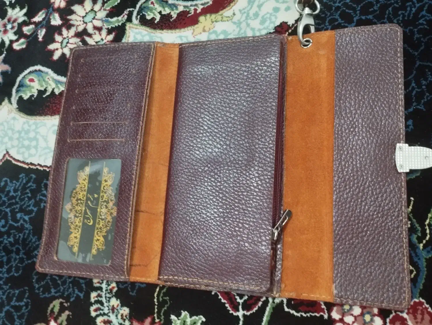 کیف پول چرم طبیعی|کیف، کفش، کمربند|ایلام, |دیوار