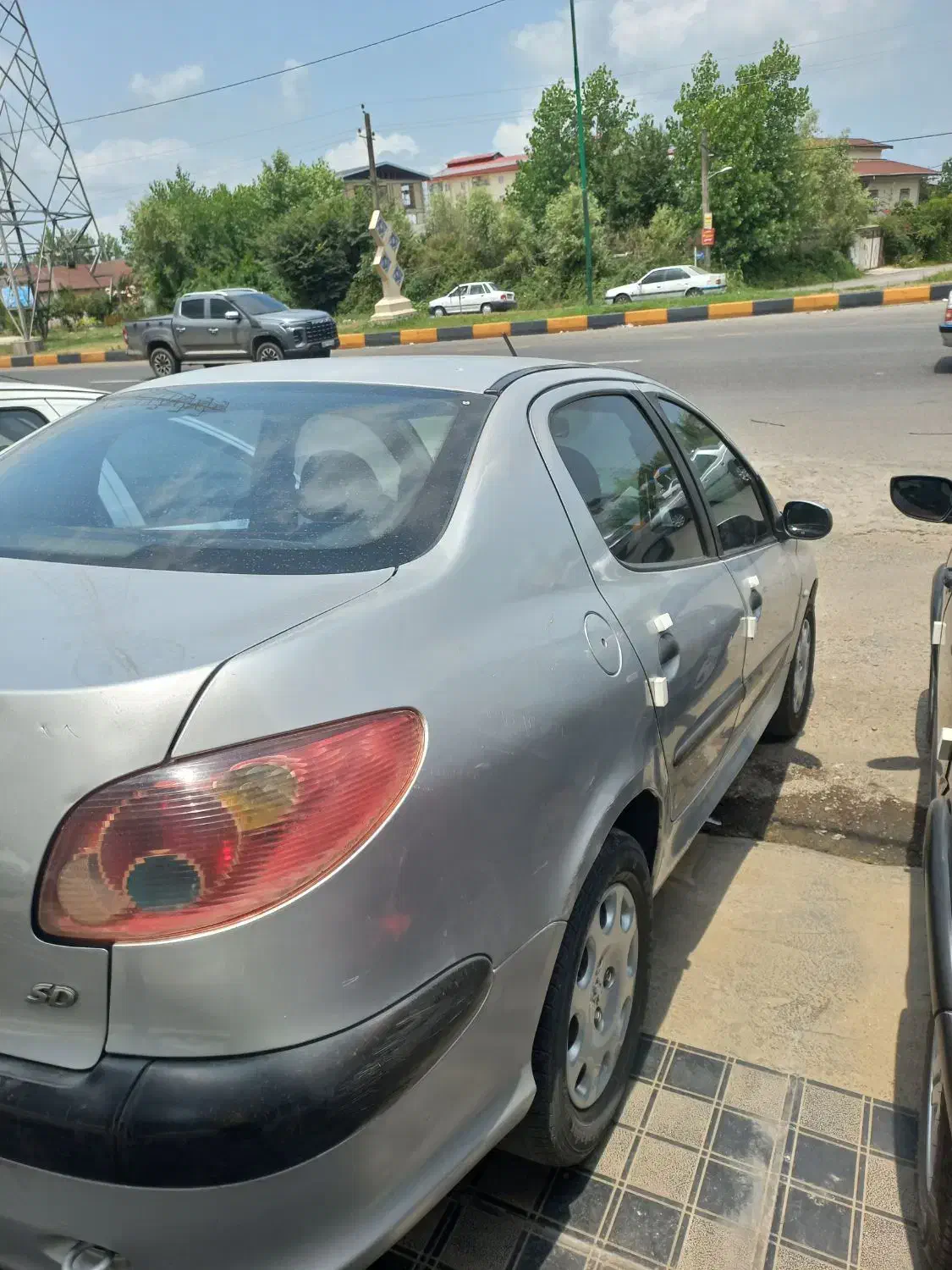 ۲۰۶ اس دی مدل۸۹ نقره ای|خودرو سواری و وانت|لاهیجان, کوی خزر|دیوار