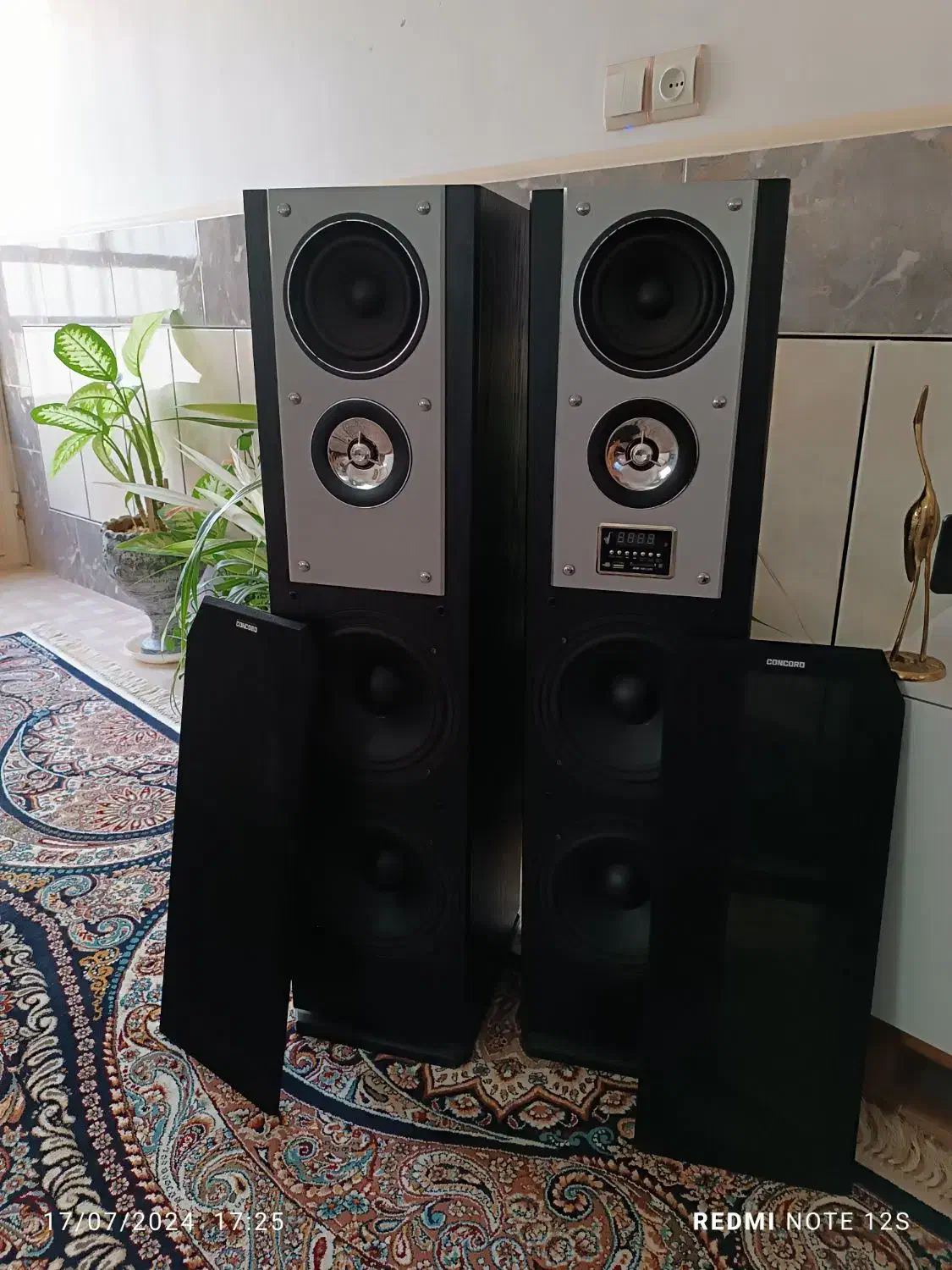 اسپیکر|سیستم صوتی خانگی|الیگودرز, |دیوار