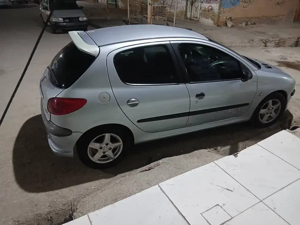 ۲۰۶بی رنگ تمیز تمیز ۸۵تمام فابریک|خودرو سواری و وانت|اهواز, زیتون کارمندی|دیوار
