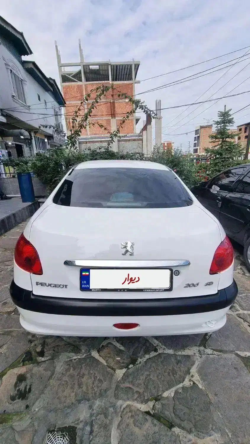 فروش 206 V8 sd|خودرو سواری و وانت|آمل, |دیوار