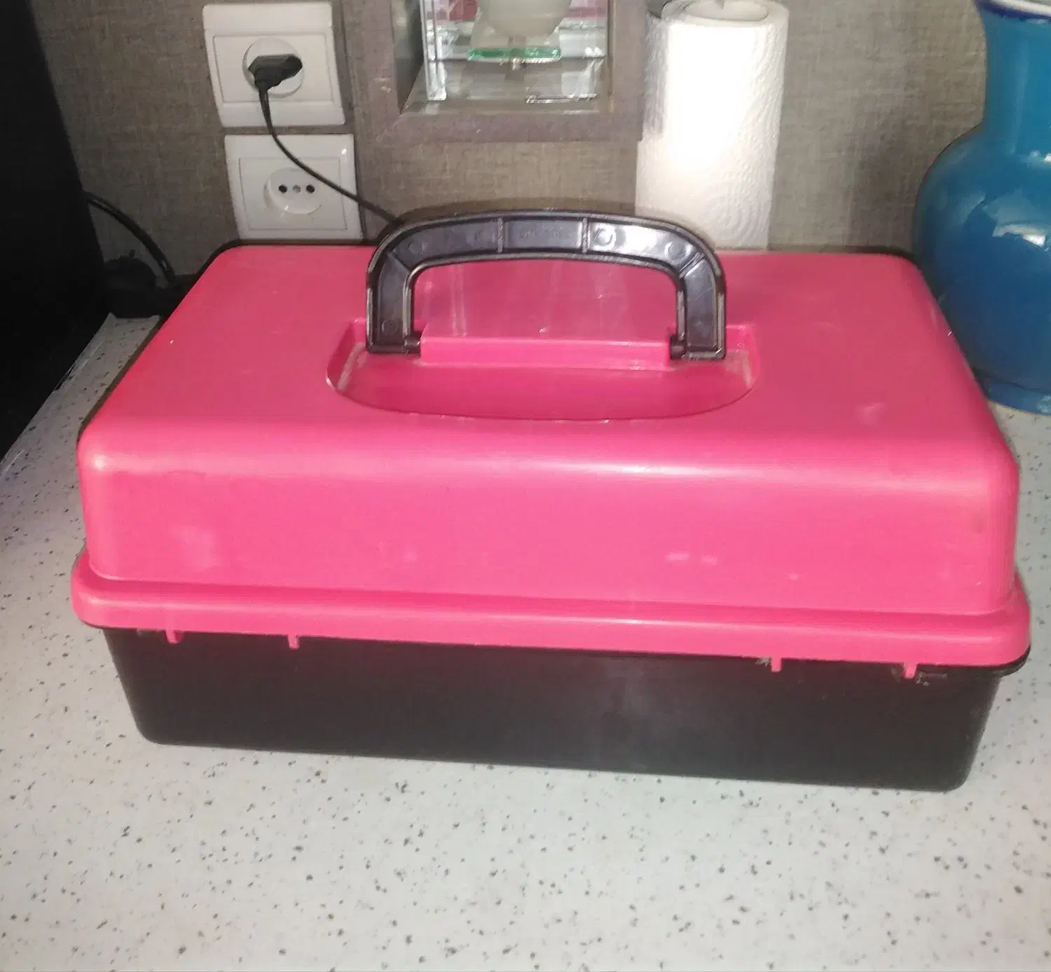 جعبه ابزار، چیزهای مختلف مثل لوازم خیاطی و ...|ابزارآلات|کرج, گلشهر|دیوار