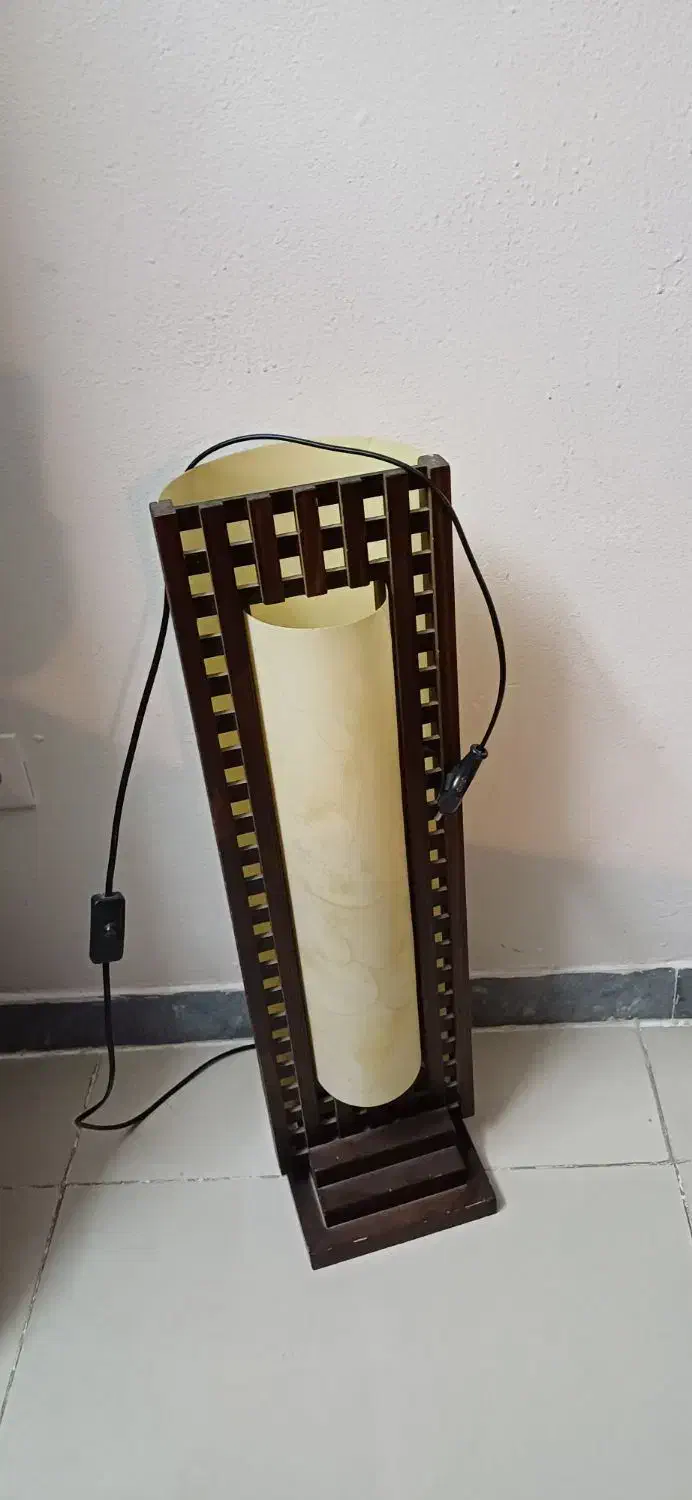 آباژور چوبی|چراغ خواب و آباژور|اصفهان, فجر|دیوار