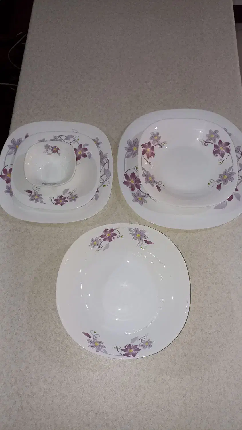 سرویس آرکوپال ۲ دست،فرانسه اصل|ظروف سرو و پذیرایی|مشکین‌دشت, |دیوار