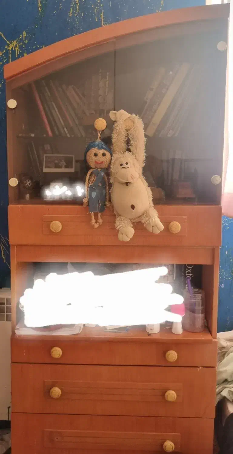 کمد لباسی و کتابخانه لی|جاکفشی، کمد، دراور|کرمان, |دیوار