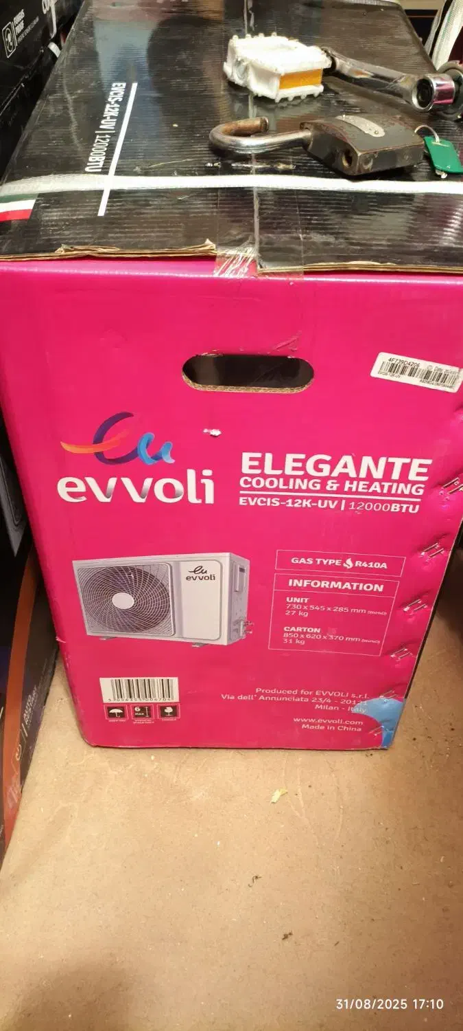 کولر گازی 12000 ایوولی(evvoli)|کولر گازی و فنکوئل|تهران, شهرک استقلال|دیوار