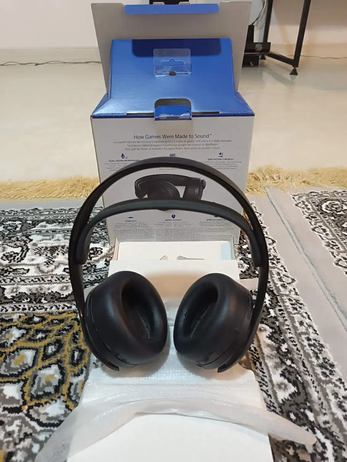 هدفون pulse 3d sony PS5|کنسول، بازی ویدئویی و آنلاین|پاکدشت, حصار امیر|دیوار