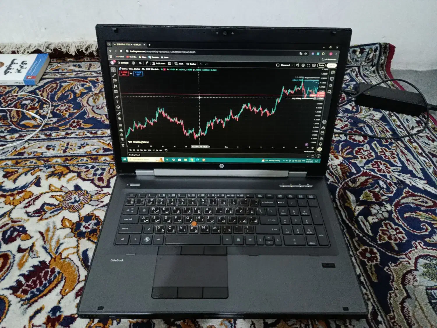 لپتاپ مهندسی و دانشجویی hp8760w|رایانه همراه|شهریار, اسد‌آباد|دیوار