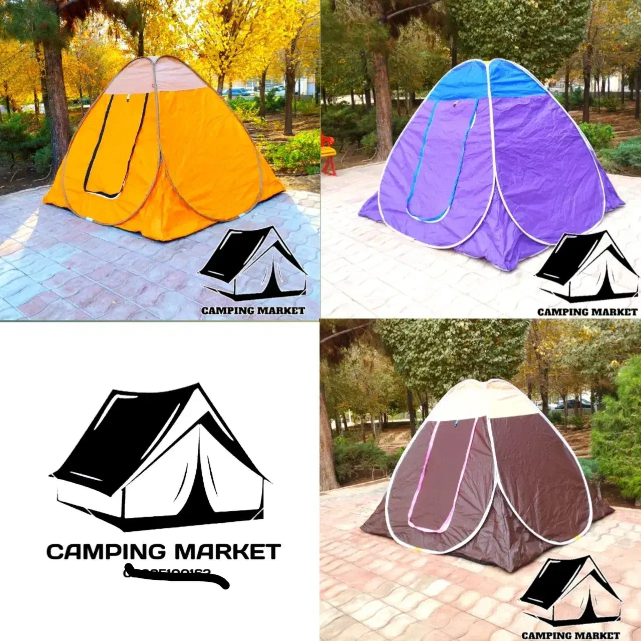 چادر مسافرتی ۸ نفره جنس اسپاند|کوهنوردی و کمپینگ|قم, شهر قائم|دیوار