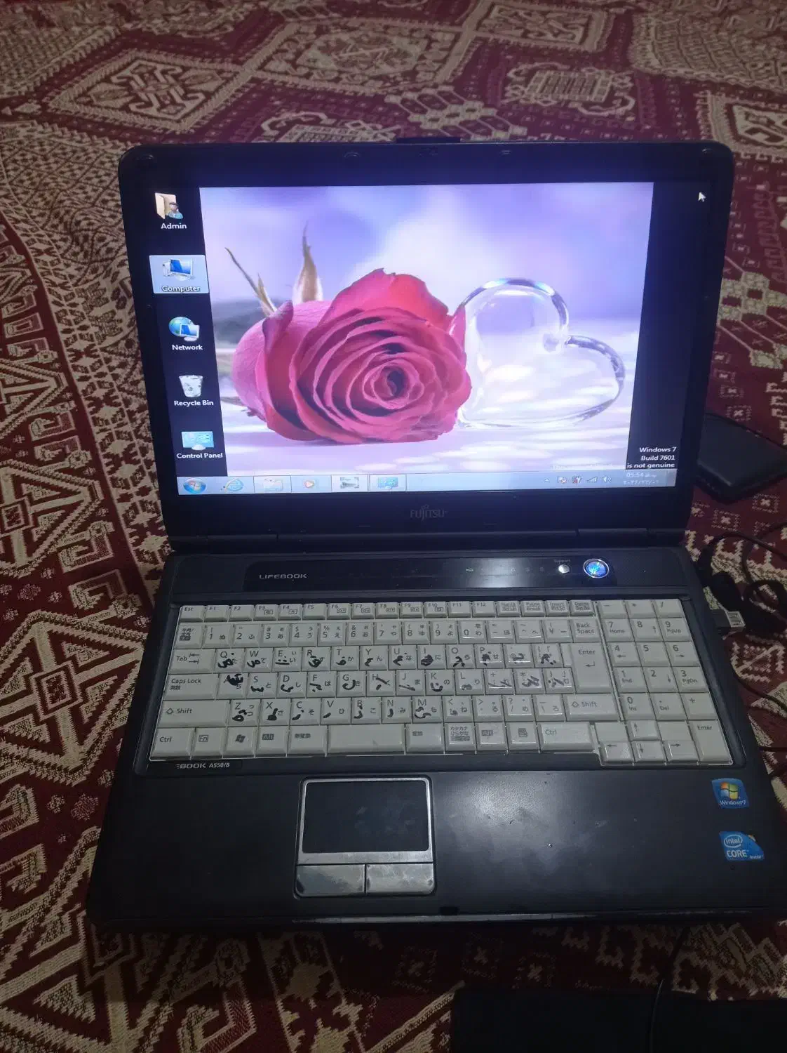 لپتاپ فوجیتسو|رایانه همراه|ورزقان, |دیوار