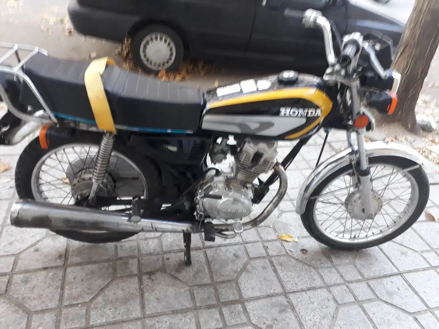 هندا ۱۲۵ پلاک ملی|موتورسیکلت|همدان, |دیوار