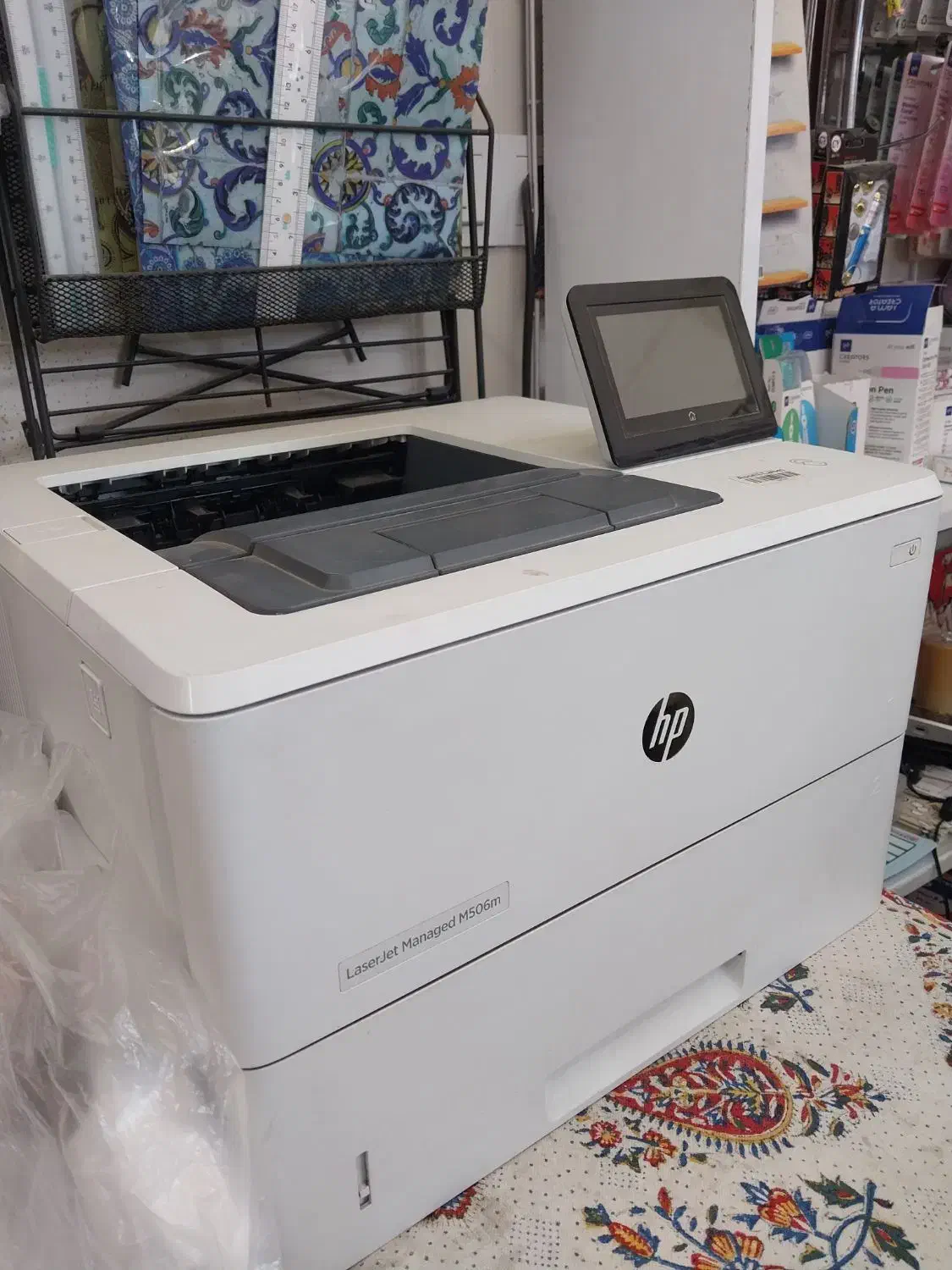پرینتر hpM506m درحد نو|پرینتر، اسکنر، کپی، فکس|صدرا-فارس, فاز ۱|دیوار