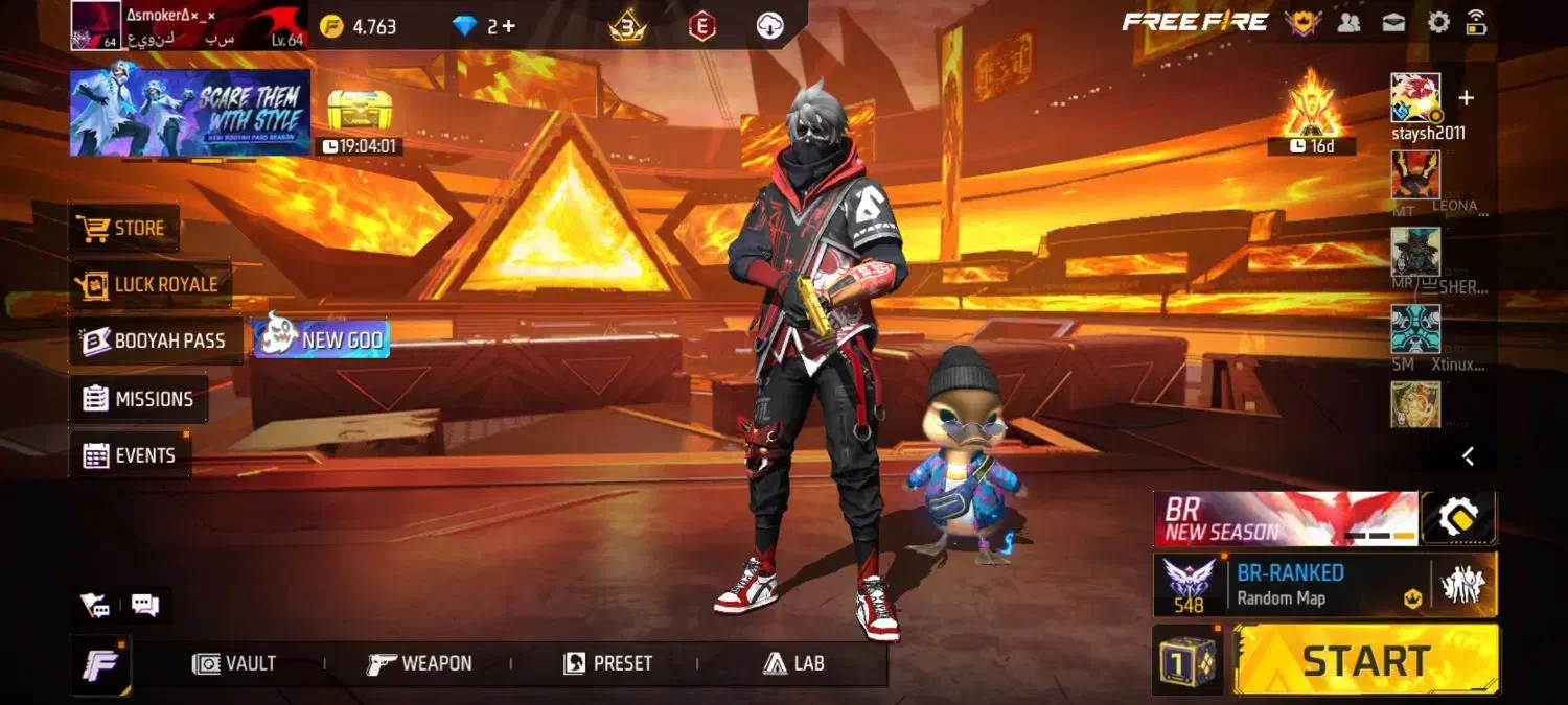 اکانت  فری‌فایر|کنسول، بازی ویدئویی و آنلاین|بروجرد, |دیوار