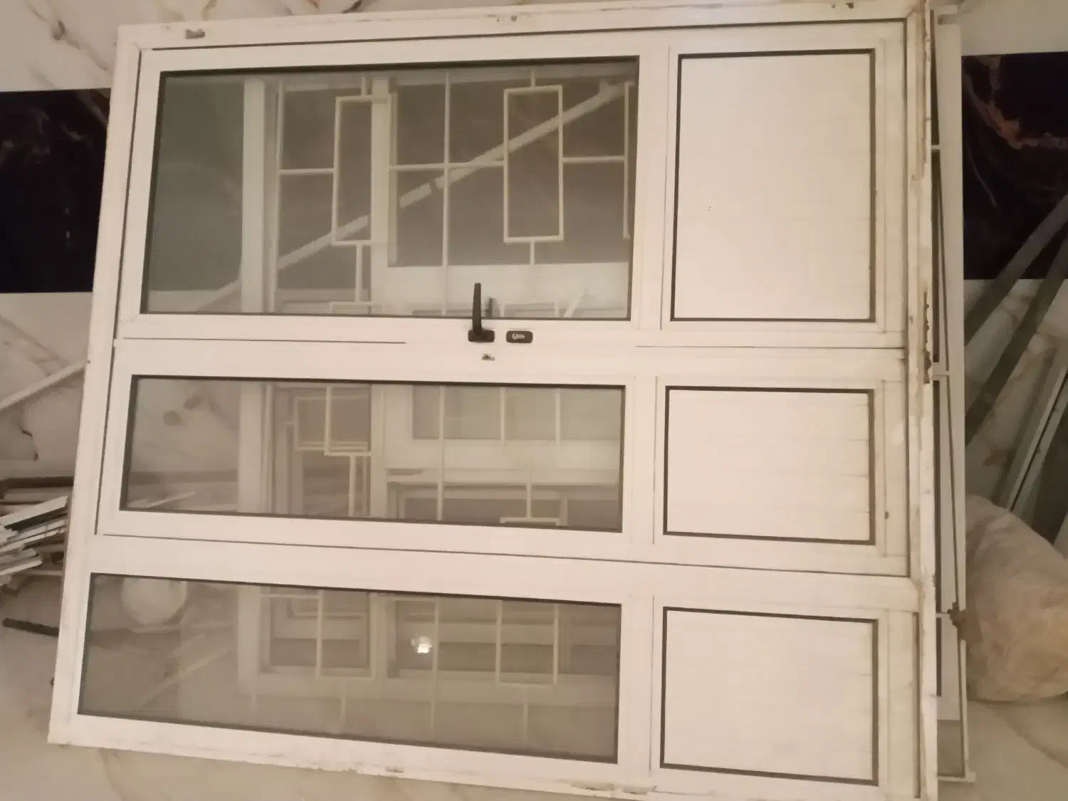 درب المینیومی|مصالح و تجهیزات ساختمان|کبودرآهنگ, |دیوار