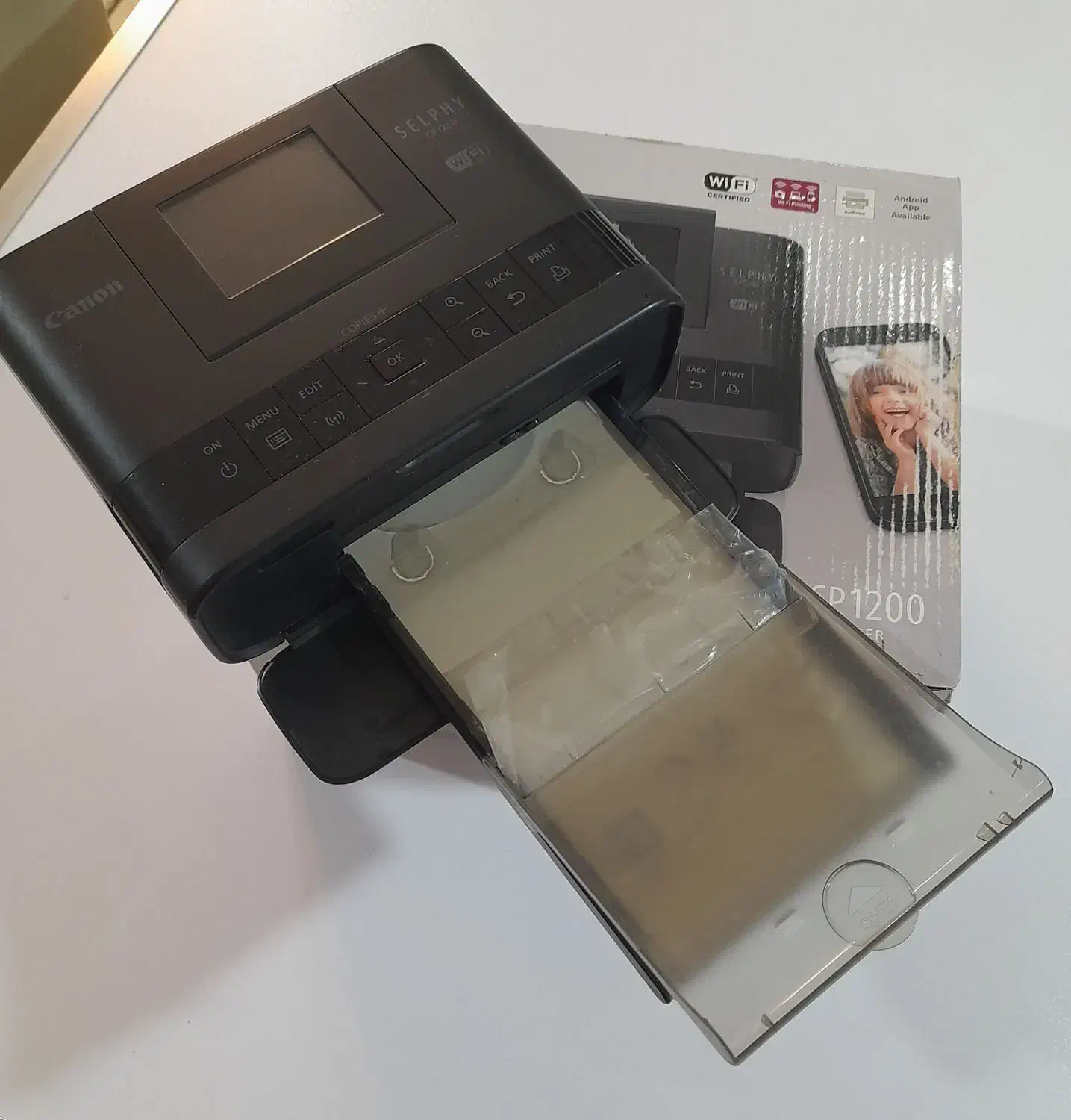 پرینتر چاپ عکس Canon Selphy CP1200|پرینتر، اسکنر، کپی، فکس|اصفهان, باغ دریاچه|دیوار