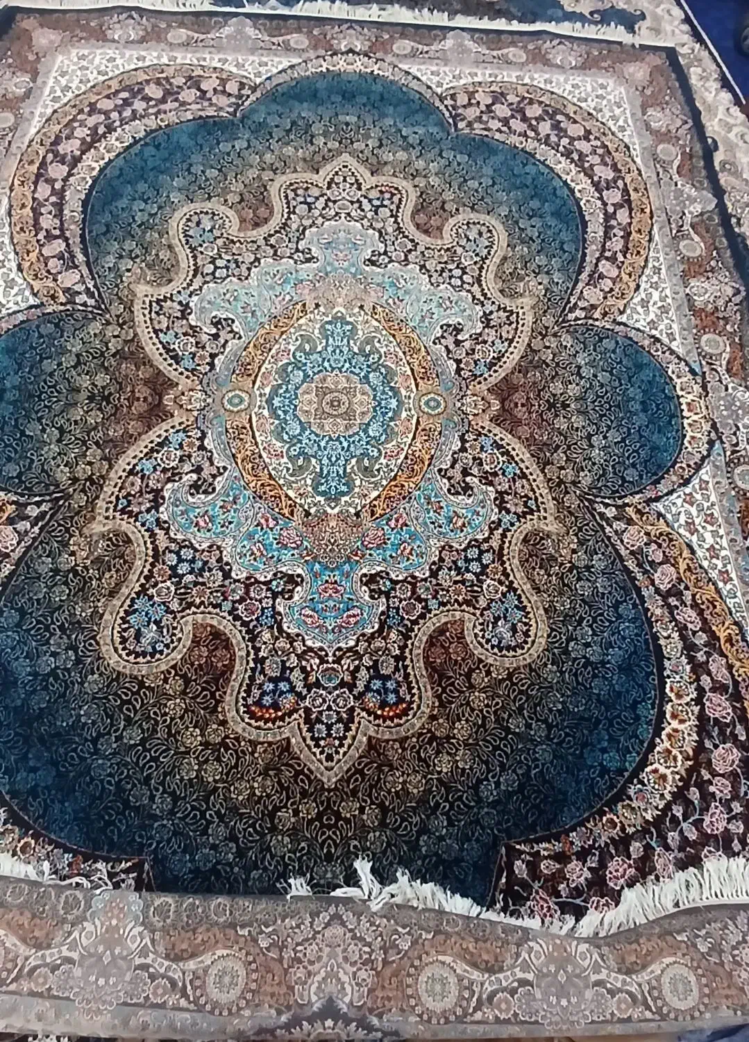 فرش 12متری بدون سوختگی و پارگی|فرش|دورود, |دیوار