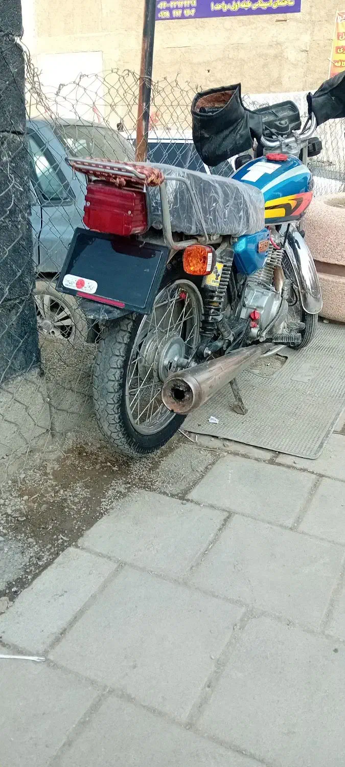موتور سیکلت ۱۲۵ مزایده|موتورسیکلت|ارومیه, |دیوار