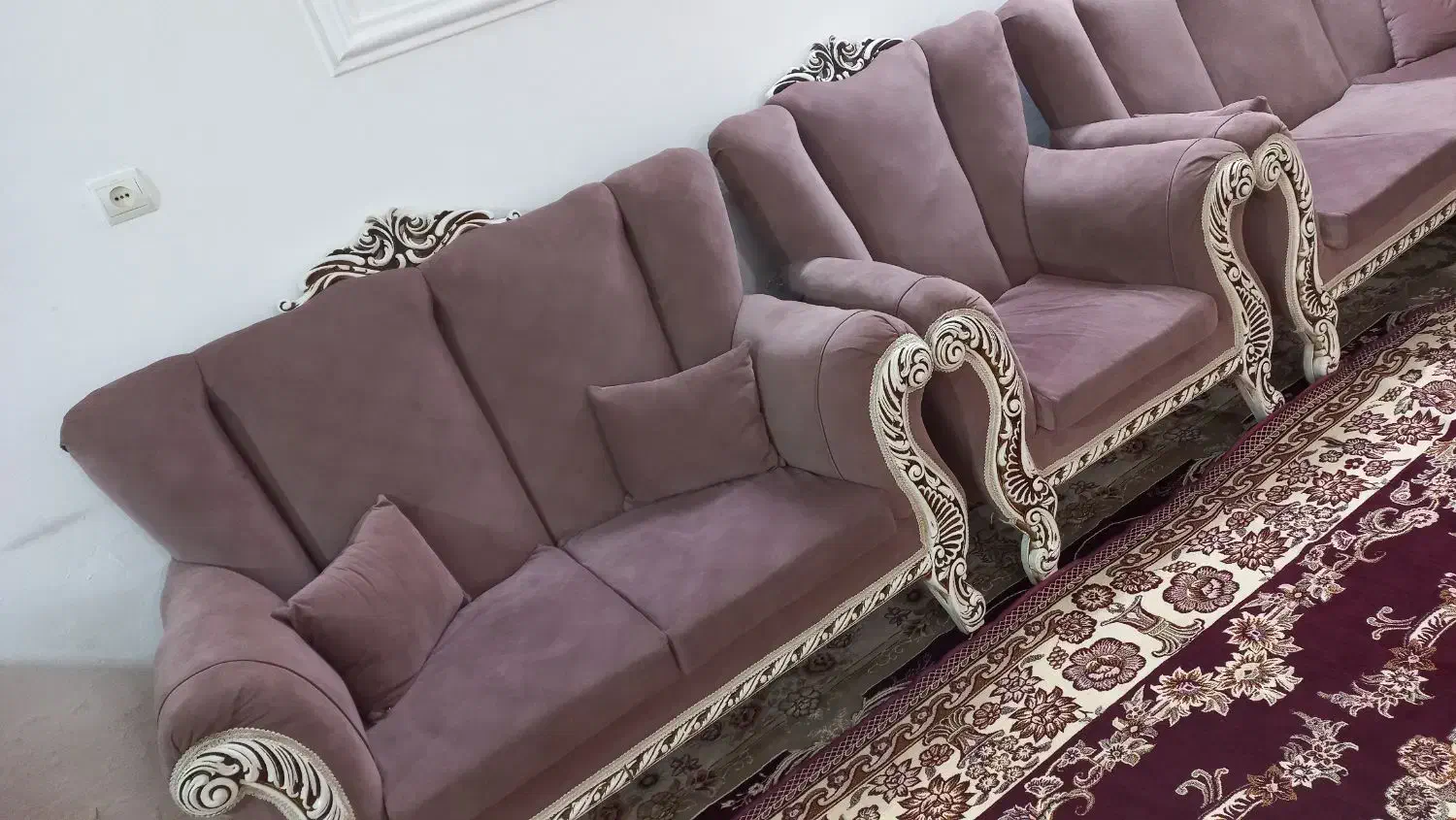 مبل ۷ نفره|مبلمان خانگی و میز عسلی|اسلامشهر, زرافشان|دیوار